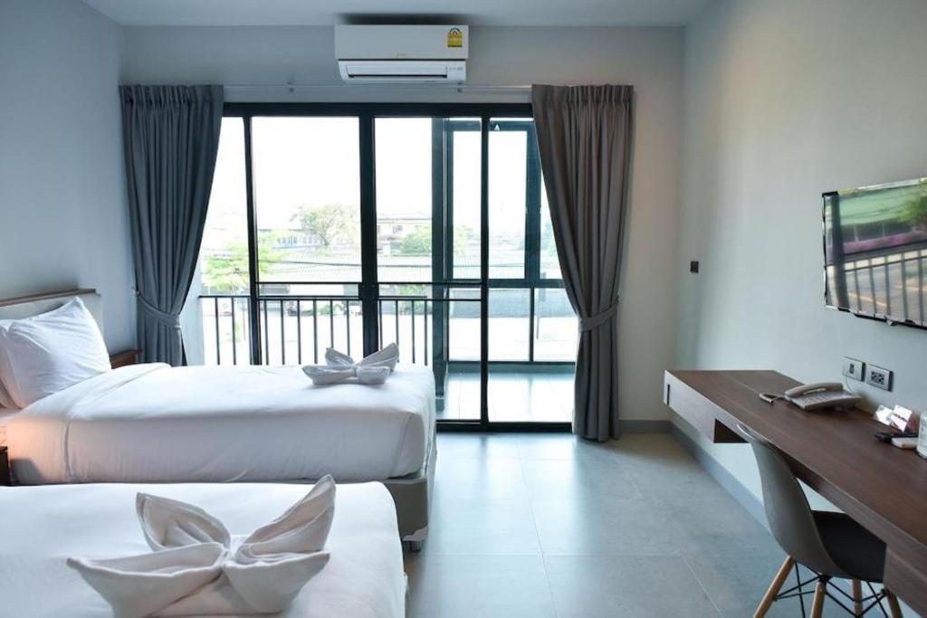 @Sleep Hotel Nakhon Pathom Eksteriør billede